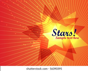 star background illustration