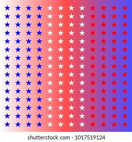 Star background in national colors