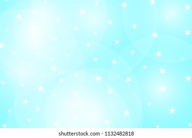 Star Background. Sparkle starry sky. Vector illustration. Falling shiny stars. Eps 10.