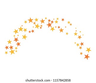 Star background Template vector  illustration design