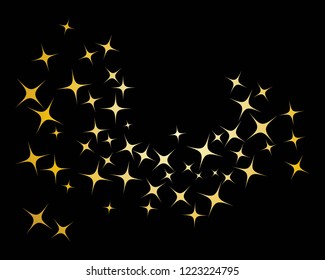 star background Template vector illustration design