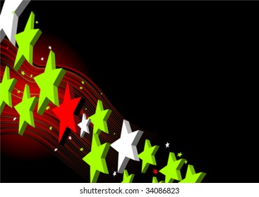 star background vector