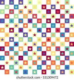 Star background. Vector background.