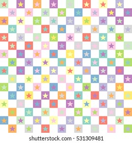 Star background. Vector background.
