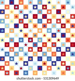 Star background. Vector background.