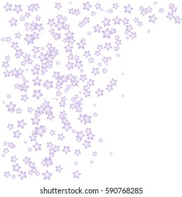 Star Background. Vector confetti design pattern. Falling shiny dots. Eps10.