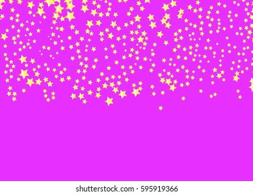 Star Background. Vector confetti design pattern. Falling shiny dots. Eps10.