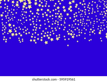 Star Background. Vector confetti design pattern. Falling shiny dots. Eps10.