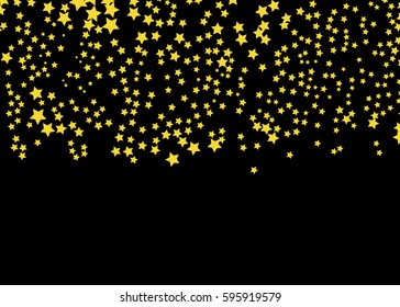 Star Background. Vector confetti design pattern. Falling shiny dots. Eps10.
