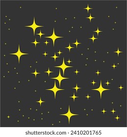star background vector illustration design