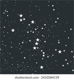 diseño de ilustración de vector de fondo estrella