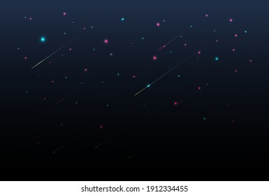 star background and vector picture