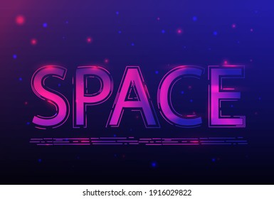 star background and vector picture