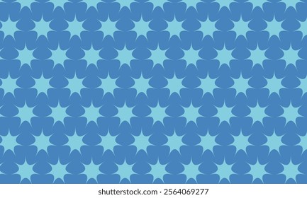 Star background for web banner, poster, cartoon, wallpaper, illustration background blue color