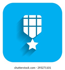 Star badge icon