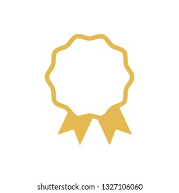 Star badge icon design template vector isolated