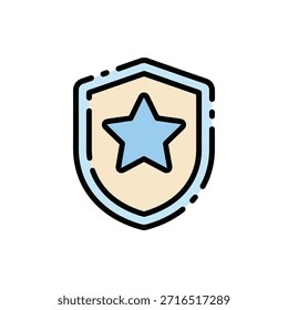 Una insignia o escudo de estrella que representa los logros del Estado Suscriptor y las recompensas de lealtad.