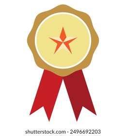 Star Badge Vector Icon design eps 10