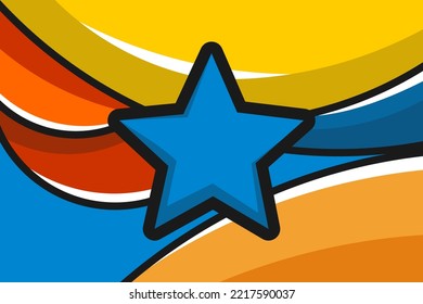 star ball vector doodle illustration