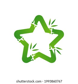 Star Bamboo logo vector template, Creative Bamboo logo design concepts