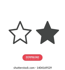 Star Best Icon Vector Illustration - Vector