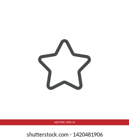 Star Best Icon Vector Illustration - Vector