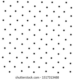 Star black pattern textile geometric