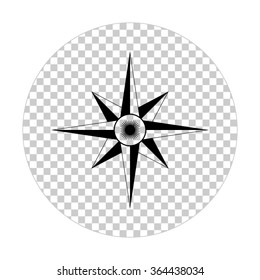 star  - black vector icon