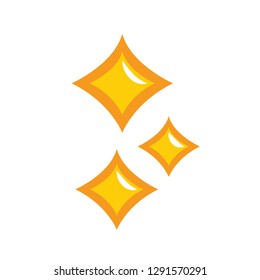 Star Blink Icon Illustration Vector