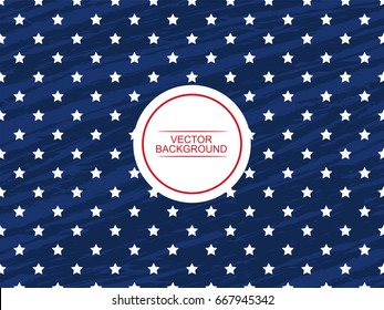 Star With Blue Background 