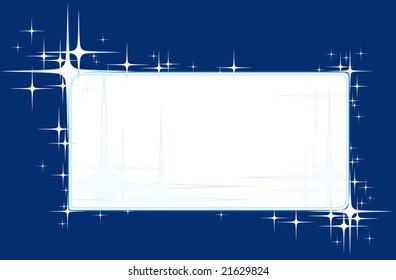 Star blue background for best use your greeting card