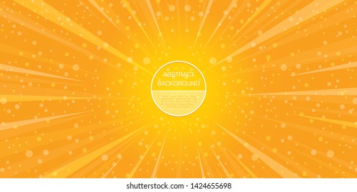 star and bokeh abstract yellow gadient dynamic shapes background