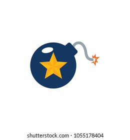 Star Bomb logo Icon Design