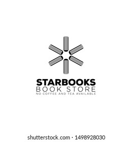 Star Books logo is Book Store no tea and coffe available