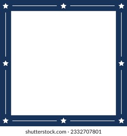 Star Border Frame, Star Border, Border Frame, Star Background, Star Vector Illustration Background