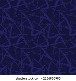 Star brush stroke seamless pattern design for fashion textiles and graphics