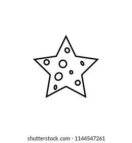 star with bubbles line icon. Element of star icon for mobile concept and web apps. Thin line star with bubbles icon can be used for web and mobile. Premium icon