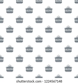 Star burger pattern vector seamless repeat for any web design