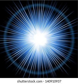Star burst.