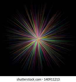 Star burst.
