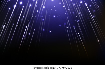 Star burst, abstract background galaxy and space, light rays effect purple mystery, celebrate concept vector illustration