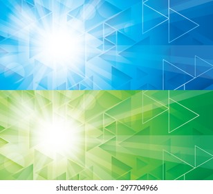 Star burst background