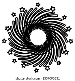 star burst circular icon