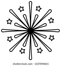 star burst circular icon