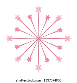 star burst circular icon