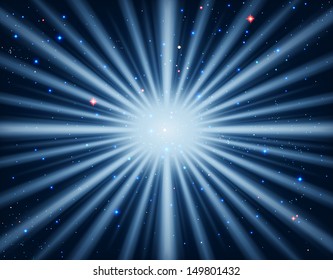 Star burst, EPS 10, contains transparency