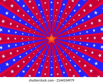 Star burst explosion ray shiny motion flag celebrate atstract background wallpaper vector illustration
