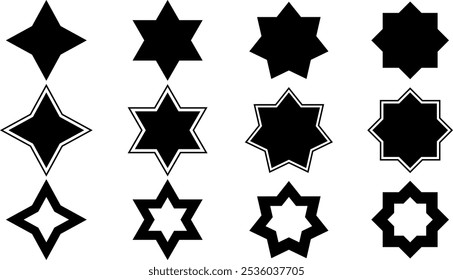 Kreis-Aufkleber-Set. Star Burst Form Tags zum Preis. Blank Verkauf Aufkleber Anzeigen bieten am Einkaufstag einzelne Vektorgrafik. - Vektorgrafik