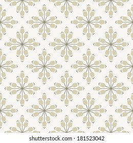 Star Burst Tulip Pattern in Light Shades