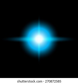 Star burst vector illustration